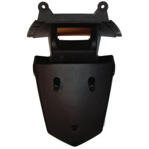 Bagskærm - nummerpladeholder 