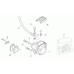 Bremsecaliper BAG rep. s&aelig;t