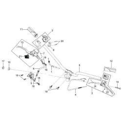 Kontakt - spejlholder