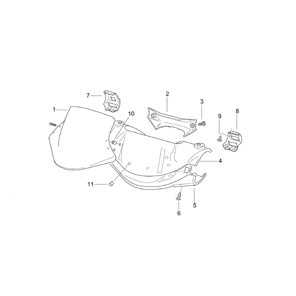 Dmper for Frontfairing