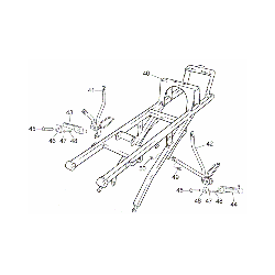 Bagfodhviler beslag - Splitbolt