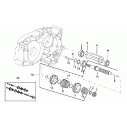 Gearhjul 6 gear Z=25