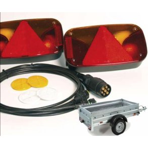 Trailer lygtest komplet