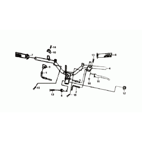 Bremse greb klinge V/S