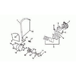 Gasspjlp for 12 mm karburator