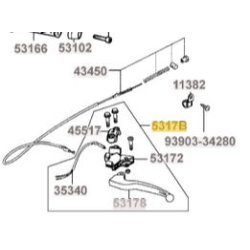 Bagbremsegreb komplet