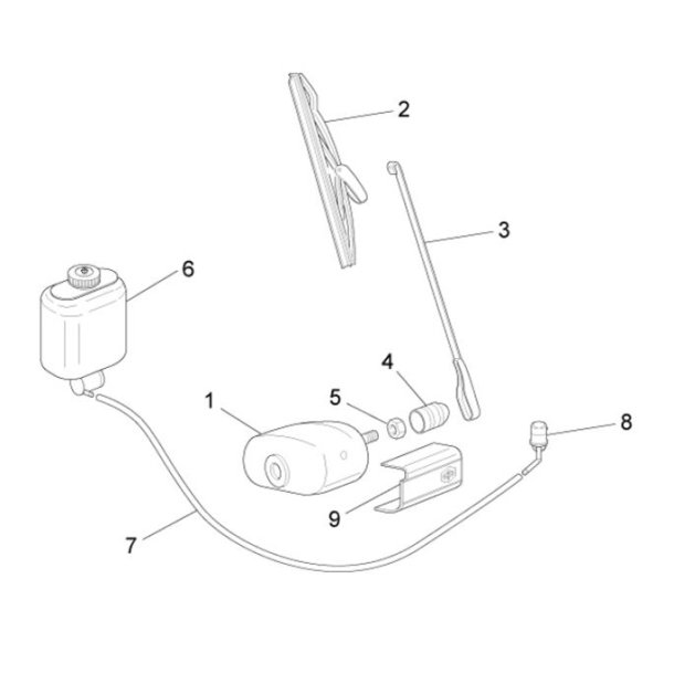 Sprinkler beholder med pumpe