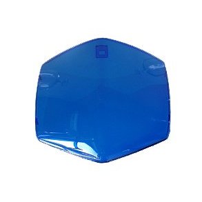 Gitter ved forlygteglas front fairing