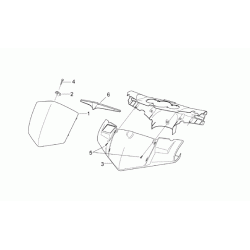 Clips for front fairing