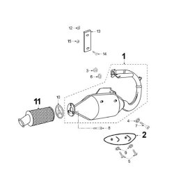 Pakning til lyddmper 45km/t