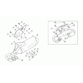 Bsning for varmeskjold