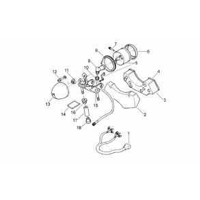 Gummi underlag for speedometer