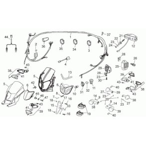 Blinklygte hjre for - venstre bag