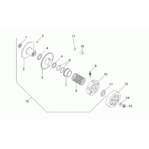 Koblingsskive Glide styr (Glidestifter)