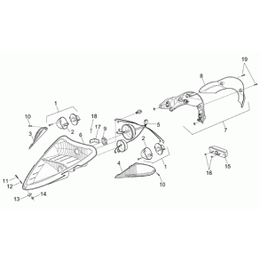 Ledningsnet forlygte