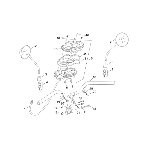 Pre med holder - Speedometer