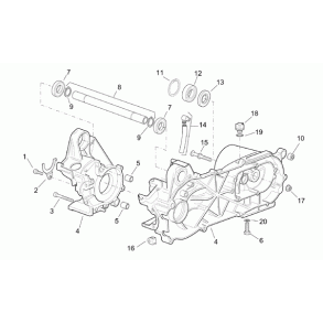 Bsning/Leje for motorophng