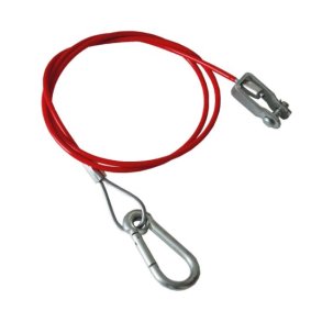 Sikkerheds wire 1050 mm.