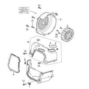Blæskerskjold nederste del