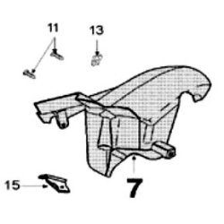 Bagskrm over hjul - UDGET