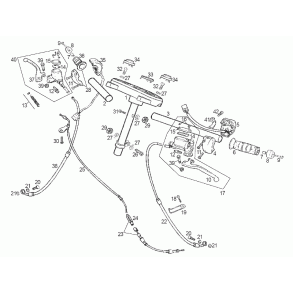 Gaskabel nederste del