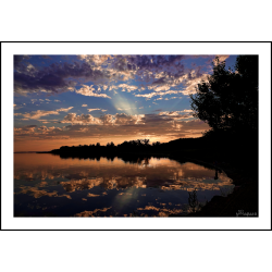 Aftenstemning med udsigt over Ulvsund