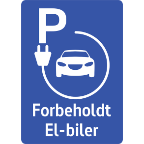 Elbil parkering - opladning