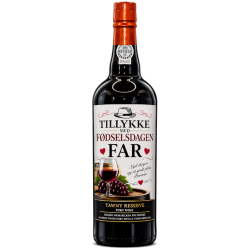 Portvin som gave til Far