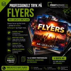 Flyers A4 (21,0 x 29,7cm)