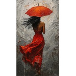 Krlighed der forsvinder ud i regnen