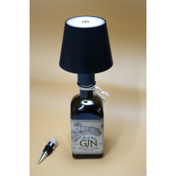 Flaskelampe dmpbar genopladelig LED - velegnet til mange forml.