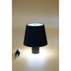 Flaskelampe dmpbar genopladelig LED - velegnet til mange forml.