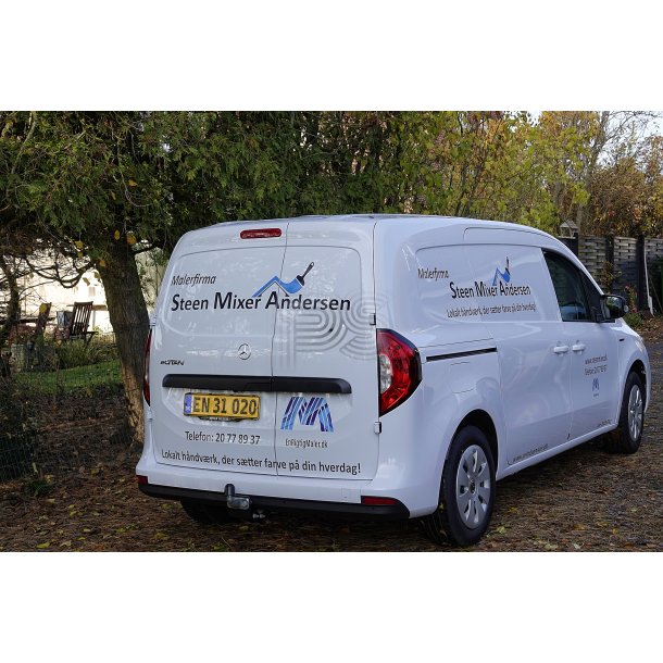 Bilreklame - standard pakke