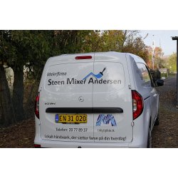 Bilreklame - standard pakke