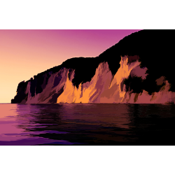 Mns Klint  Naturens sknhed p Vggen