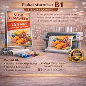Plakatprint B1 (70,0 x 100,0 cm)