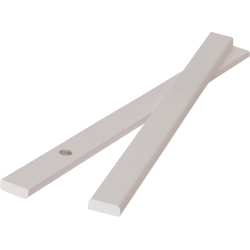 Plakat skinne st Hvid