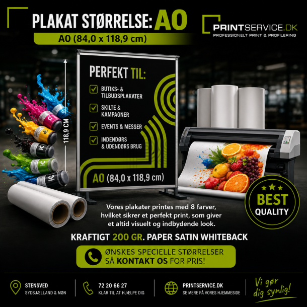 Plakatprint A0 (84,0 x 118,9 cm)