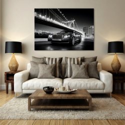 Foto p lrred med lrredsstruktur 50x50 cm