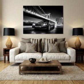 Foto p lrred med lrredsstruktur 50x50 cm