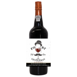 Portvin med personlig hilsen