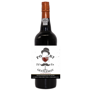 Portvin med personlig hilsen