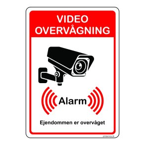 Ejendommen er overv�gning