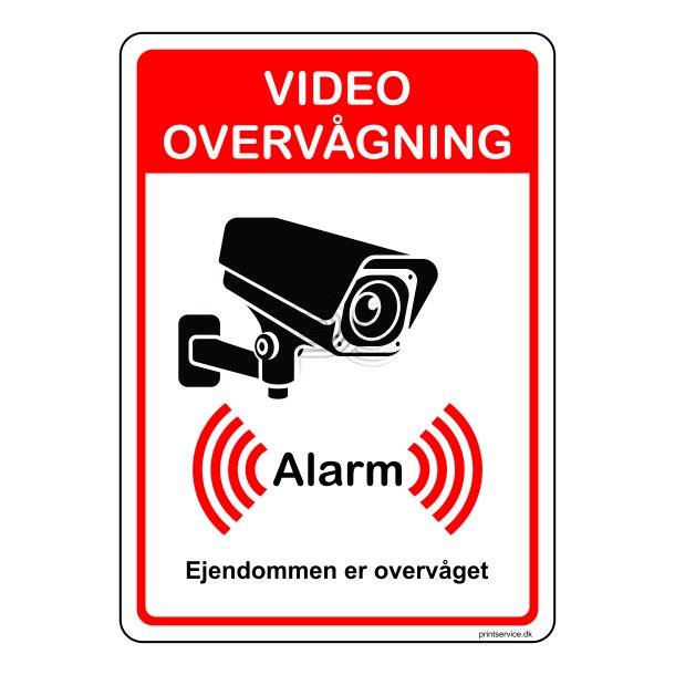 Ejendommen er overv�gning