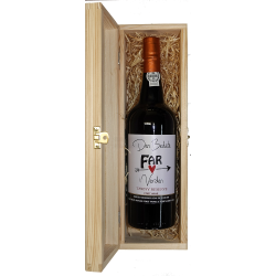 Vinkasse med gravering passer for 75 Cl. flaske