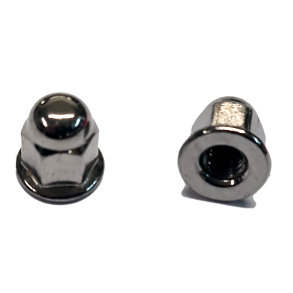 Mtrik  6 mm - Lukket chrom