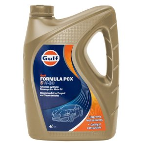 Gulf Formula PCX 5W/30 syntetisk motorolie Formula Citroen - Peugeot 