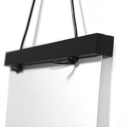 Plakat skinne st Sort