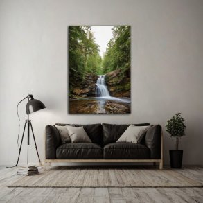 Foto p lrred med lrredsstruktur 70x100 cm