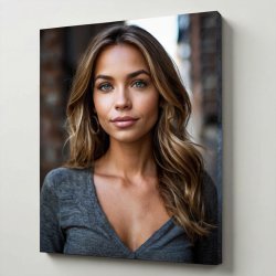 Foto p lrred med lrredsstruktur 60x90 cm